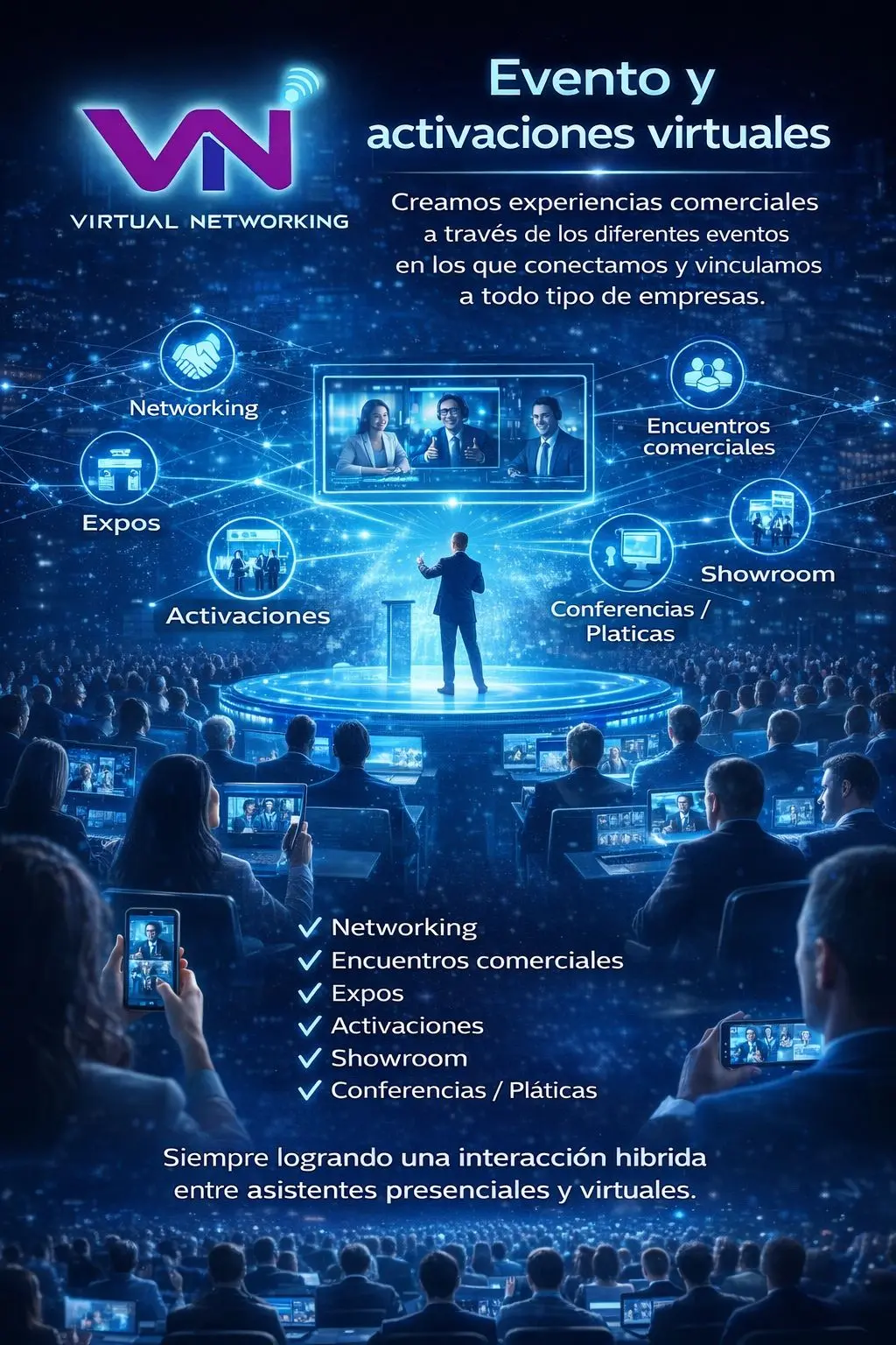 Evento y activaciones virtuales