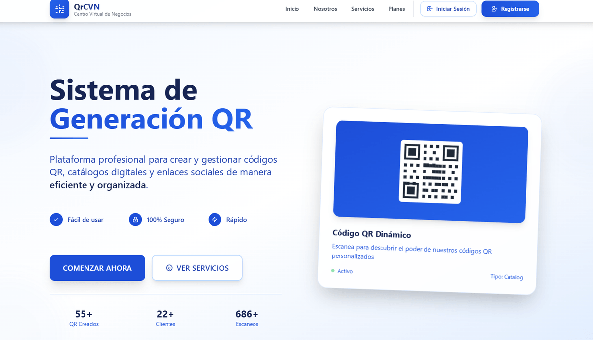 Sistema de Generación QR